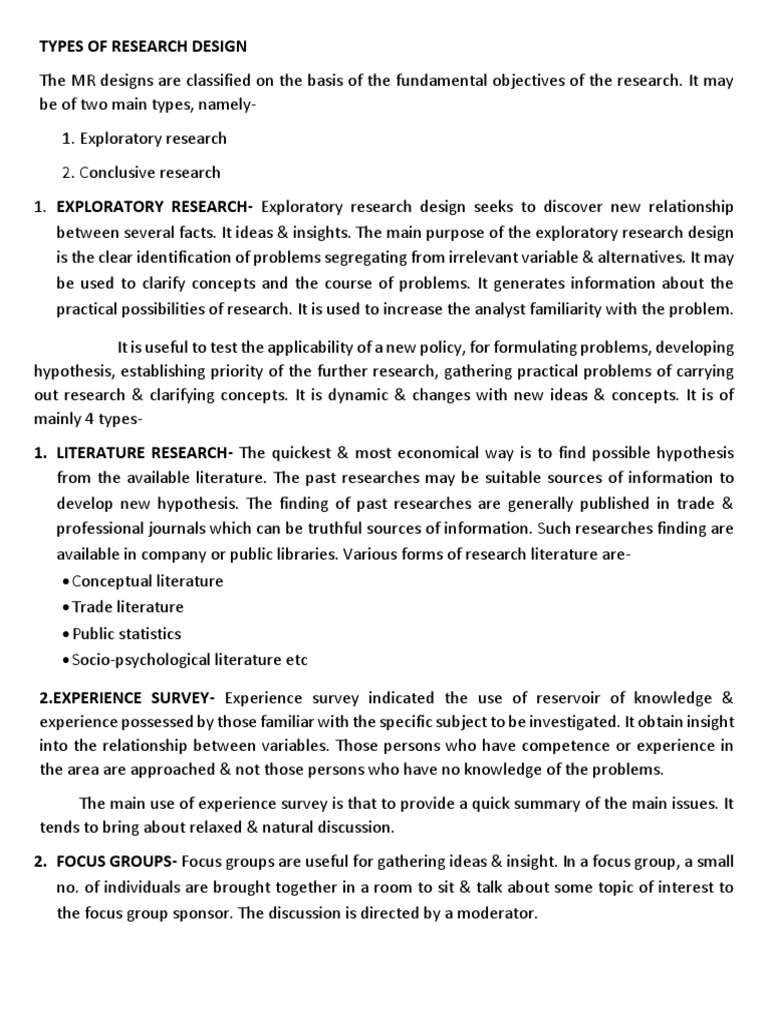 types-of-research-design-pdf-experiment-focus-group