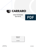 Spare Parts List Catalogo Parti Di Ricambio: AXLE HS 6.07 Assale Hs 6.07