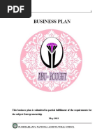 Business Plan Format