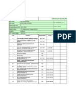 Advanced Quality Planning for Top Link Assembly