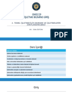 Hafta Temel İşletmecilik Kavramları