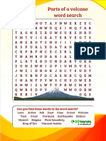Volcano Parts Word Search (2016)