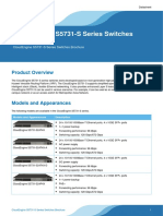 Cloudengine S5731-S Series Switches Brochure: Product Overview
