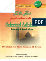 Selected Adhkaar Situations & Supplications