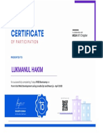 Lukmanul Hakim: Scan The QR Code To Verify