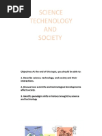 Science Techenology AND Society