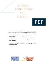 Science Techenology AND Society