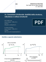 Settimana 11. Concezione Strutturale - Robustezza