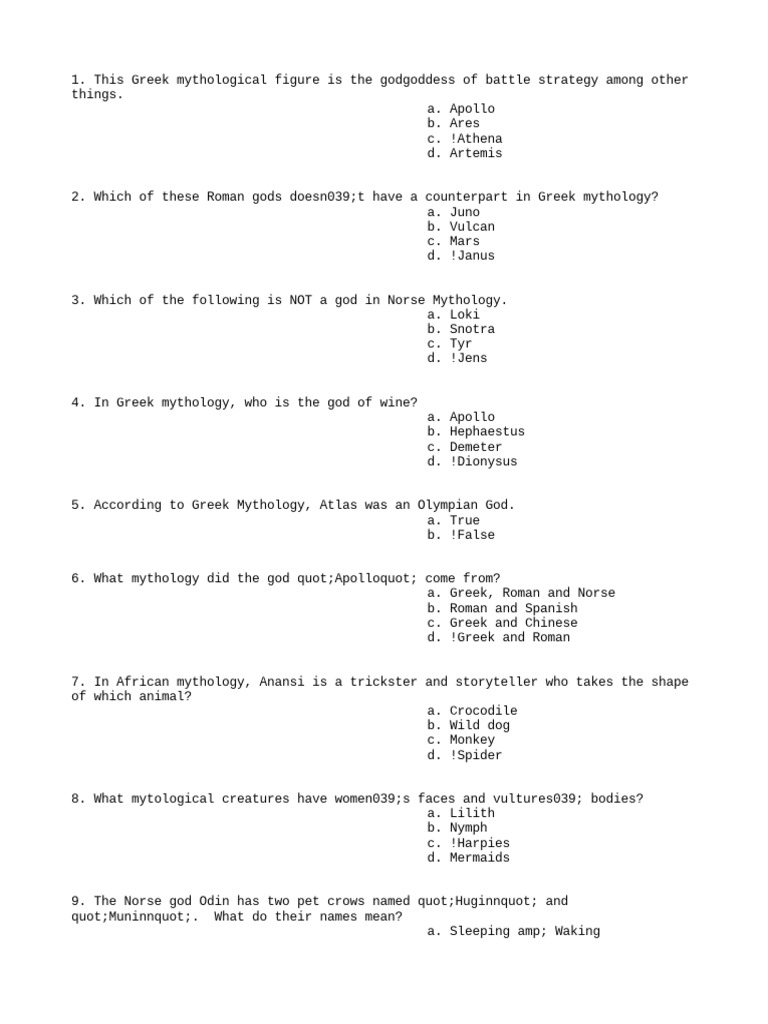 Physics Pset 1 | Download Free PDF | Greek Mythology | Hera