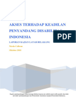 MATERI KULIAH - Akses Terhadap Keadilan Penyandang Disabilitas Indonesia