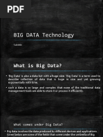 BIG DATA Technology: Subtitle