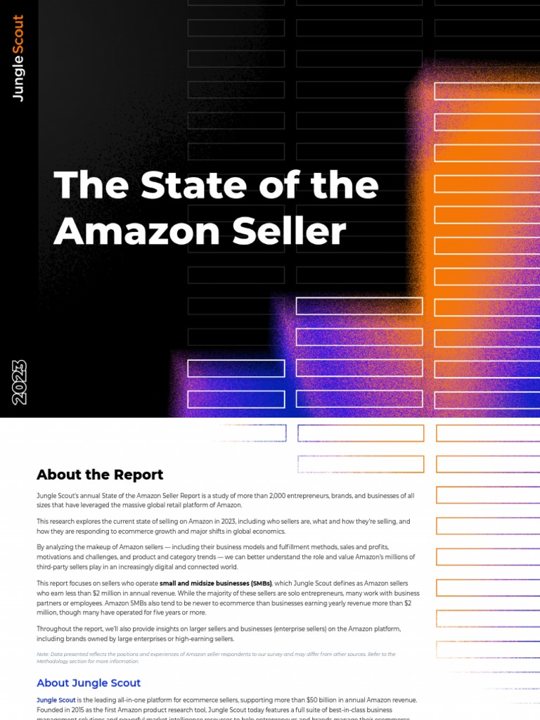 State of Amazon Sellers 2023 Report | PDF | Business