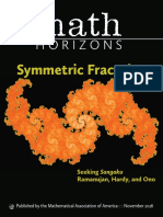 Symmetric Fractals: Seeking Sangaku Ramanujan, Hardy, and Ono