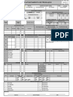 PR - PRO - 007 Ficha de Apontamento de Produção