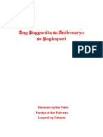 Ang Paggunita Sa Anibesaryo Sa Pagkapari: Diyosesis NG San Pablo Parokya Ni San Policarpo Lungsod NG Cabuyao