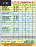 Indian Academy of Highway Engineers (IAHE) : Training Calendar For The Year 2023-2024