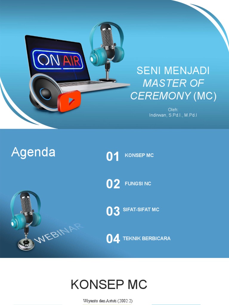 Seni Menjadi Master Of Ceremony Mc Pdf