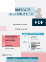 Pruebas de Vigilancia Fetal