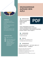 Muhammad Azhad Bin Azli: Profile