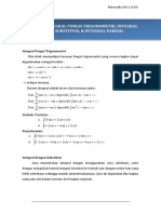 10.2. Integral Trigonometri, Substitusi, Dan Parsial