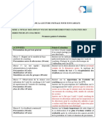 Masse 1: Rappel Sur Le Modèle de Base