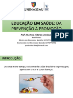 Aula 3 - Educação em saúde