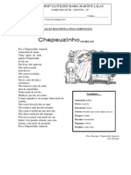 Avaliação de Língua Portuguesa Diagnóstica 5º Ano