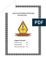 Laporan Hasil Praktikum Bioteknologi Fermentasi Tape