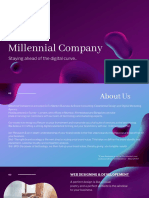 Millennial Company Profile Presentation