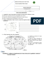 2 Teste - I Trimestre12ºAno - 2021 - 2022