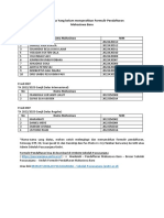 Daftar Nama Yang Belum Menyerahkan Formulir Pendaftaran