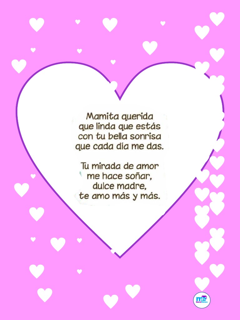 ?? 20 POEMAS CORTOS A MAMÁ | PDF