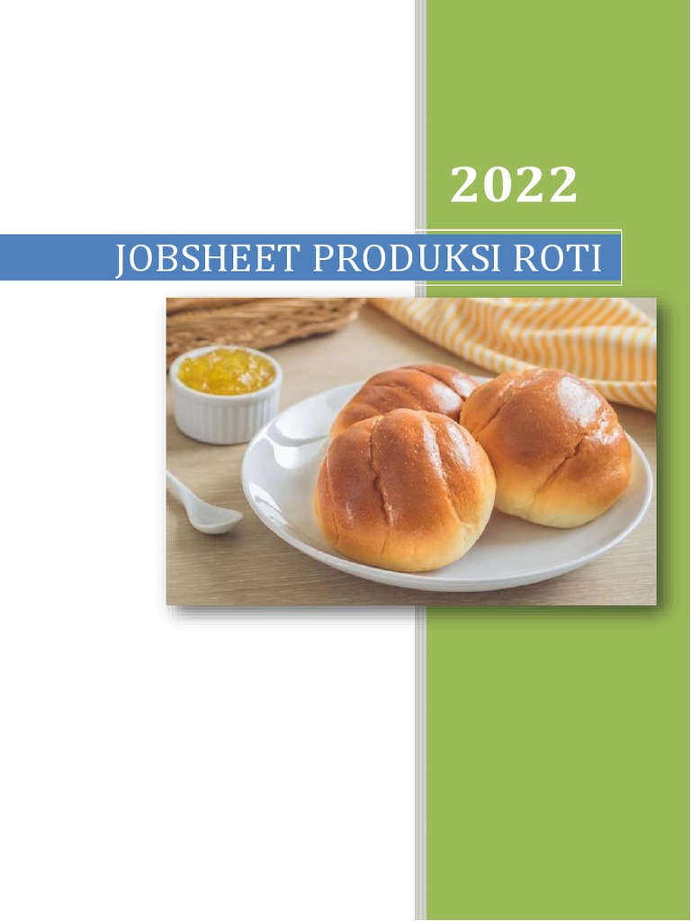 Contoh Jobsheet Roti Manis | PDF