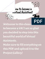 How To Become A Virtual Assistant