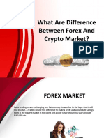 What Are Difference Between Forex and Crypto Market?