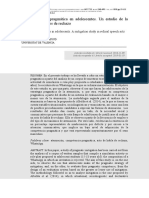 La Competencia Pragmática en Adolescentes.