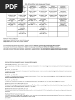 Longfellow Natick Group Lesson Schedule 2022-23