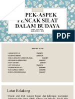 Aspek-Aspek Pencak Silat Dalam Budaya: Dosen Pengampu: Kamarudin., M.PD