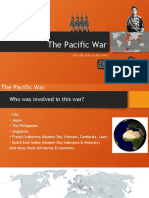 The Pacific War History Presentation: What Is It and Why Did It Happen. What Are The Resuts?