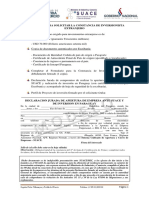 Requisitos para Solicitar La Constancia de Inversionista Extranjero