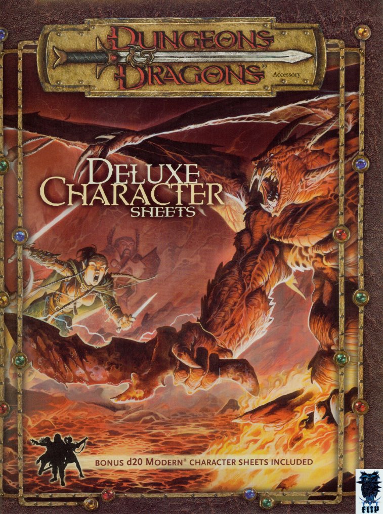 D&amp;D 3.5 - Deluxe Character Sheets | PDF