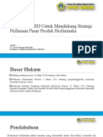 FGD Asprirasi DPRD Untuk Mendukung Strategi Perluasan Pasar Produk Tanaman BIOFARMAKA