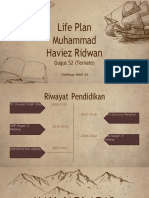 Life Plan Muhammad Haviez Ridwan: Gugus 52 (Ternate)