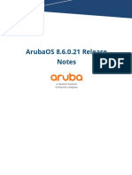 Arubaos 8.6.0.21 Release Notes