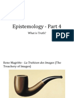 Epistemology - Part 4: What Is Truth?