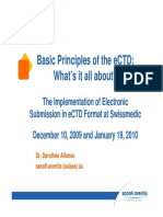 4 Basic Principles of The eCTD Dorothée Alfonso