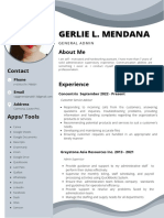 Gerlie L. Mendana: About Me