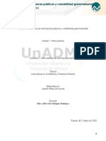 Unidad 1. Antecedentes: Modulo 6. Naturaleza de Las Finanzas Públicas y Contabilidad Gubernamental