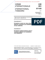 Norme Internationale International Standard: CEI IEC 61140