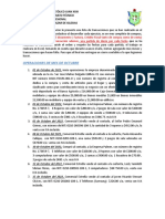 Ejercicios de Partidas de Diario 2022 3er. Año Prac. Iii 2023